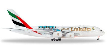 Airbus A380 Emirates Real Madrid 2018
